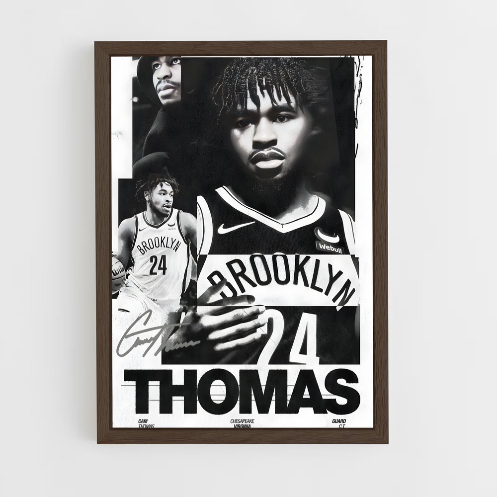 Poster Brooklyn Legend – affiche Basketball (vue 5)